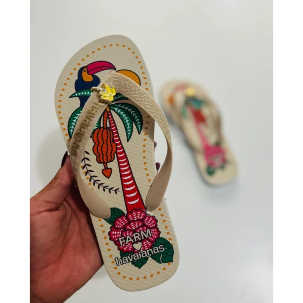 Chinelo Feminino Havaianas Farm - Imagem 11