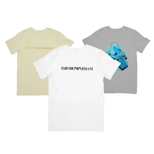 Kit 3 Camisetas Masculina Sortidas - Imagem 6